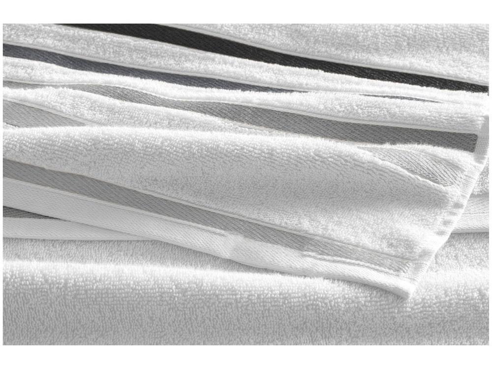 Jogo de Toalhas de Banho Karsten de Algodão e Poliéster Lumina Branco 2 Peças - 3