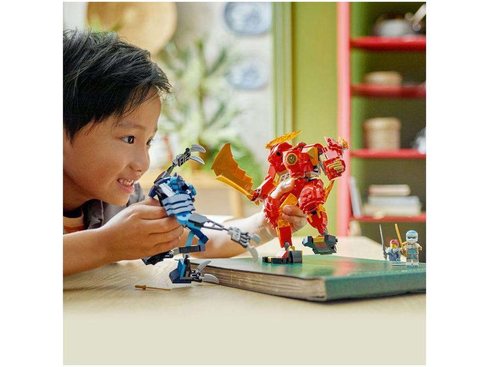 LEGO Ninjago Robô Elemental do Fogo do Kai - 5