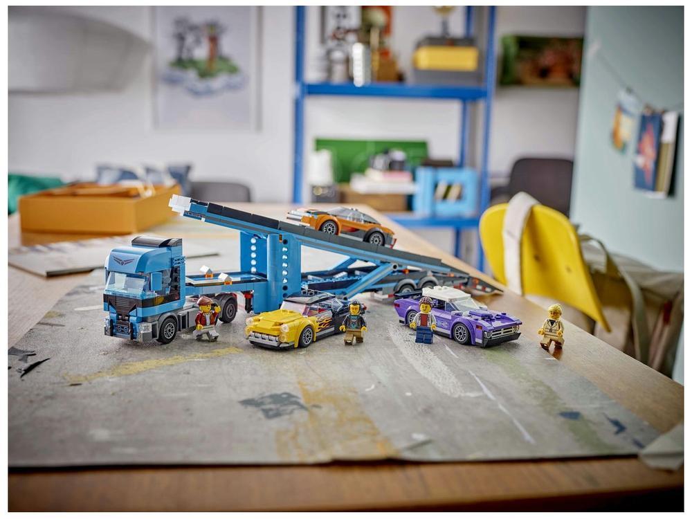 LEGO City Caminhão-cegonha com Carros Esportivos - 4