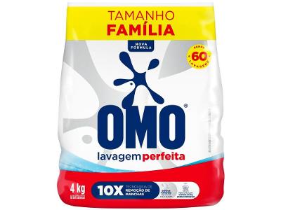 Sabão em Pó Omo Lavagem Perfeita 4kg