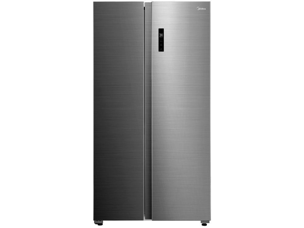 Geladeira/Refrigerador Midea Smart Frost Free Side by Side Inox 511L MDRS710FGD46 - 1