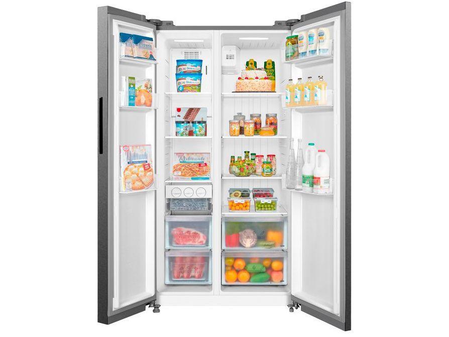 Geladeira/Refrigerador Midea Smart Frost Free Side by Side Inox 511L MDRS710FGD46 - 6