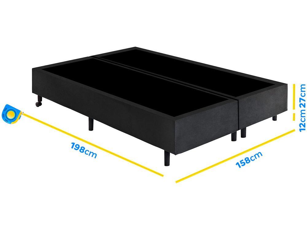 Base Cama Box Queen Gazin 27x1,58X1,98cm Vip Topázio - 4