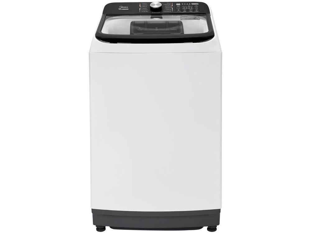 Lavadora de Roupas Midea 13kg Cesto Inox 13 Programas de Lavagem Branca Wave Agitator - 1