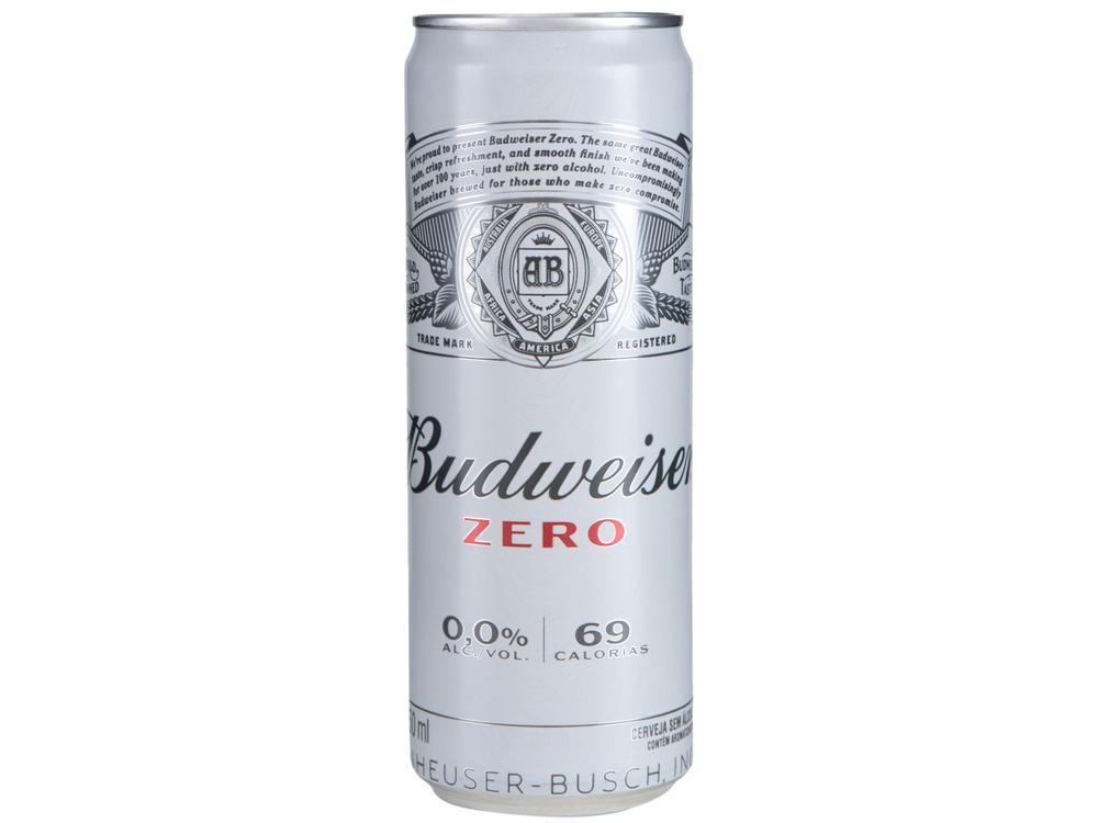 Cerveja Budweiser Zero sem Álcool Malte 8 Unidades Lata 350ml - 5
