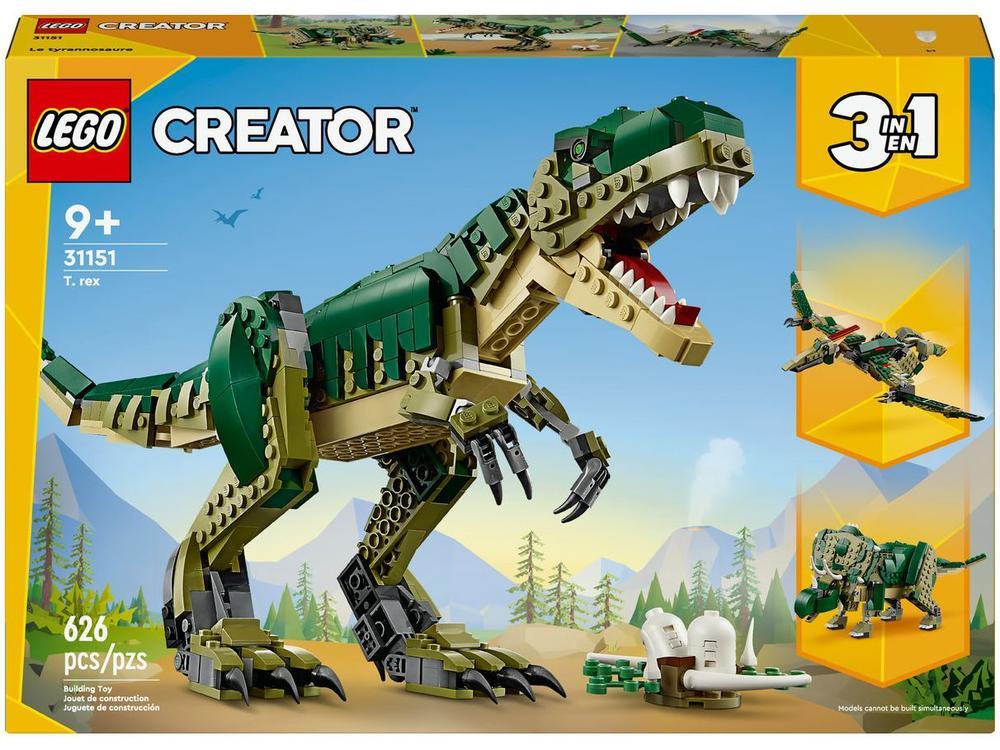 LEGO Creator T rex 3 em 1 31151  - 8