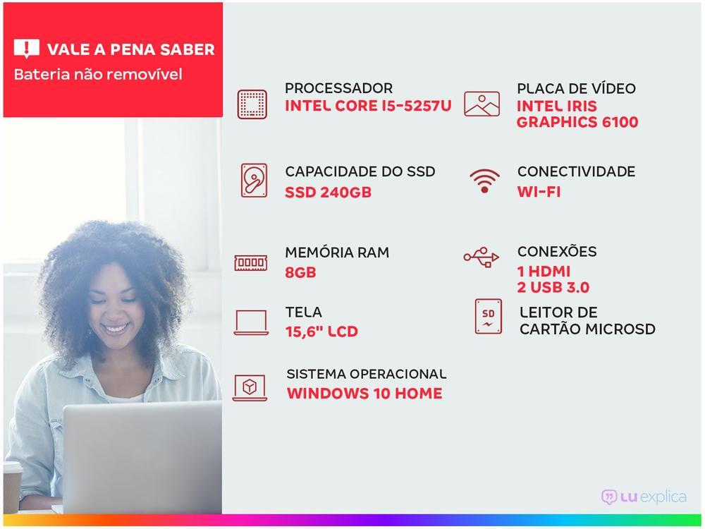 Notebook Ultra UB522 Intel Core i5 8GB - 2