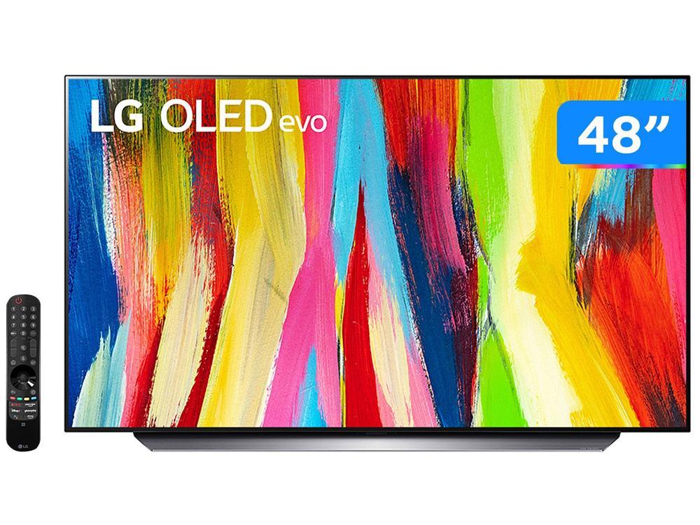 Smart TV 48” 4K OLED LG ThinQ OLED48C2PSA 120Hz - 10