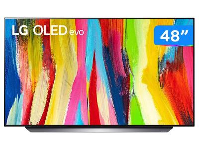 Smart TV 48” 4K OLED LG ThinQ OLED48C2PSA 120Hz
