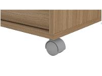 Gaveteiro para Escritório 4 Gavetas Politorno Maia