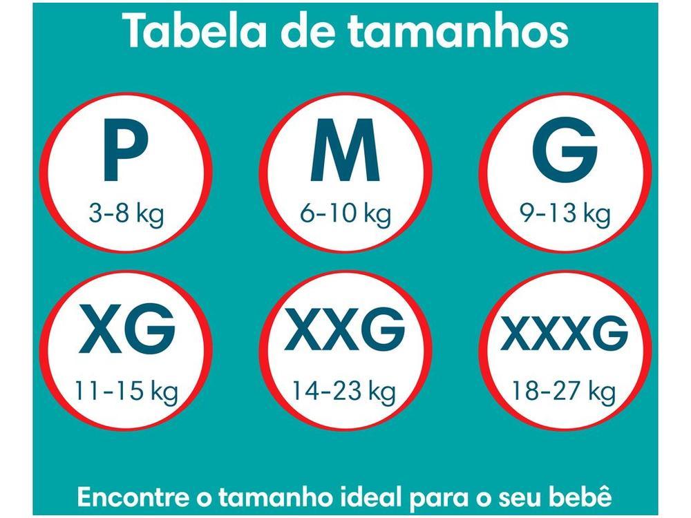 Fralda Calça Pampers Ajuste Total Tam. XG 11 a 15Kg 2 Pacotes com 66 Unidades Cada - 8