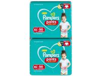 Fralda Calça Pampers Ajuste Total Tam. XG 11 a 15Kg 2 Pacotes com 66 Unidades Cada - 9