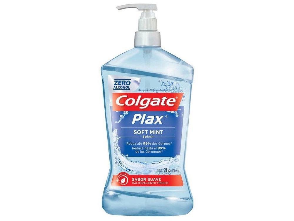 Enxaguante Bucal Colgate sem Álcool Plax Soft Mint - 1