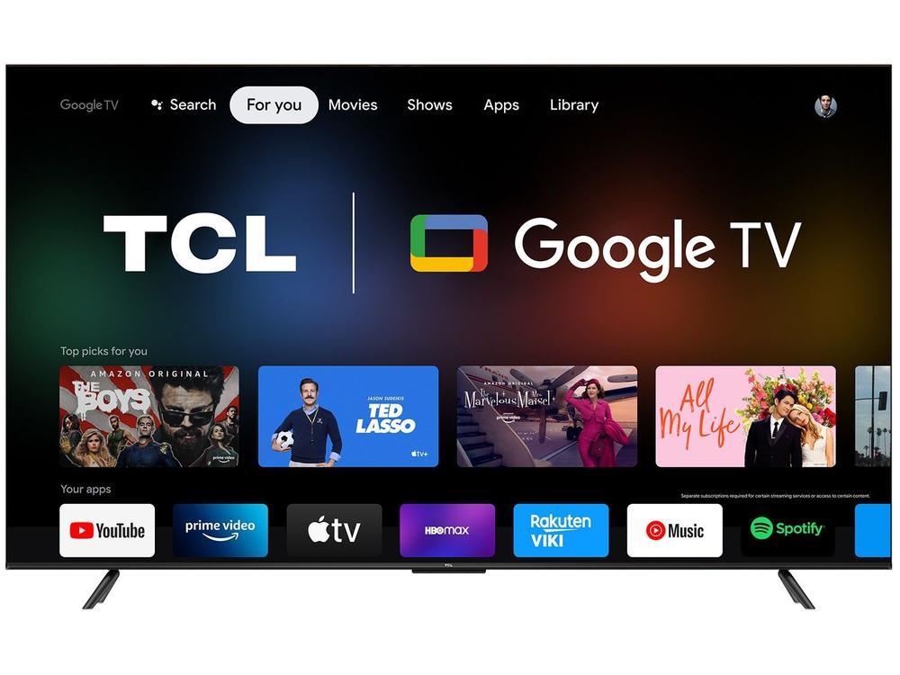 Smart TV 75” 4K LED TCL 75P735 VA 60Hz Hands - 4