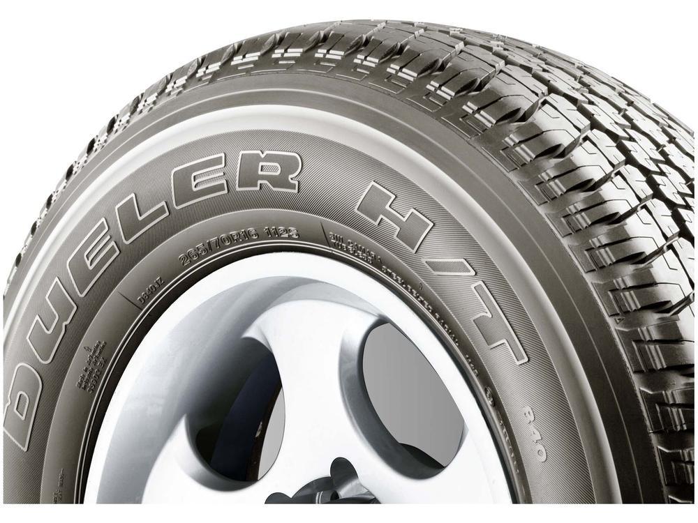 Pneu Aro 16” Bridgestone 255/70R16 Dueler H/T 840 Caminhonete e SUV Light Truck/Van - 4