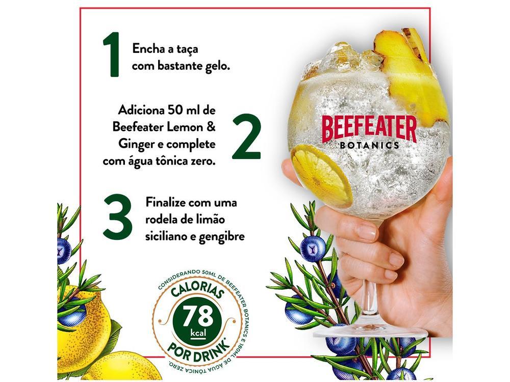 Gin Beefeater Botanics Limão e Gengibre - 6