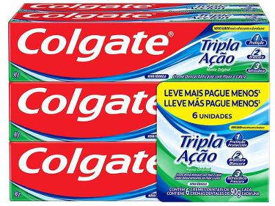 Creme Dental Colgate Tripla Ação 90g 
