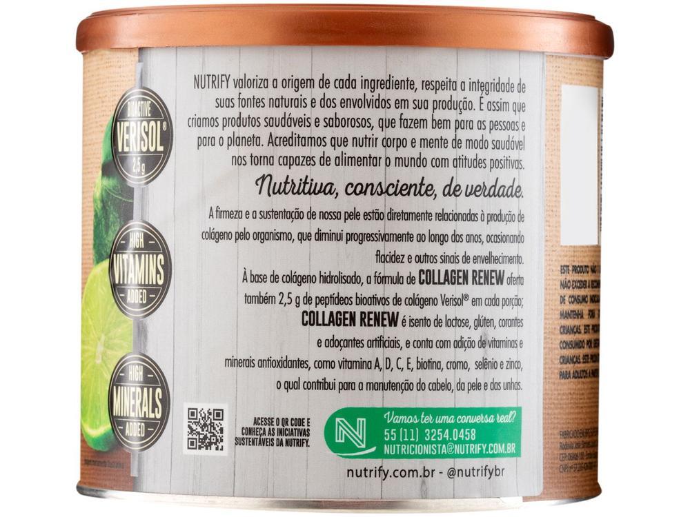 Colágeno Tipo I e II Nutrify Collagen Renew - 4
