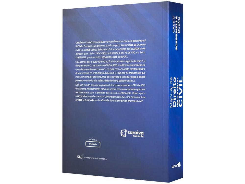 Livro Manual de Direito Processual Civil Cassio Scarpinella Bueno - 5