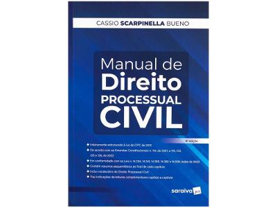 Livro Manual de Direito Processual Civil Cassio Scarpinella Bueno