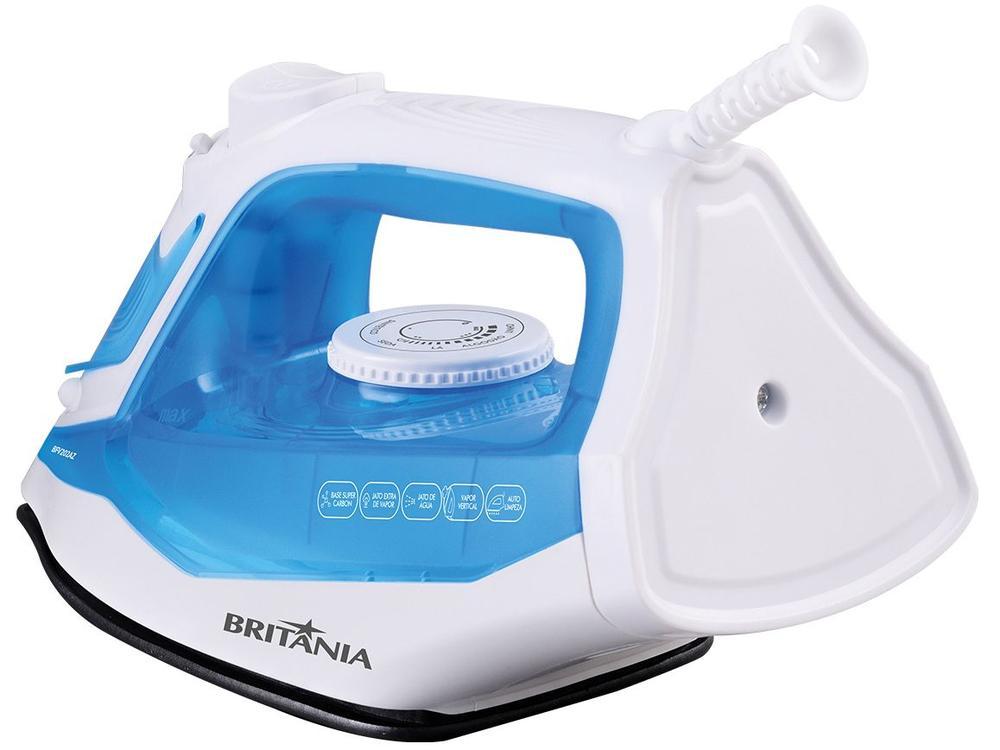 Ferro de Passar Roupa a Vapor e a Seco Britânia BFV202AZ Branco e Azul - 8