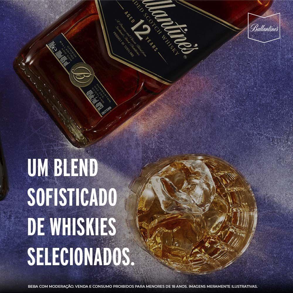 Whisky Ballantines Blended Scotch Blended 10 anos Escocês 1L - 6