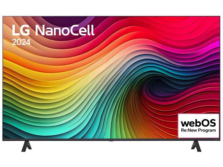 Smart TV 50" 4K LCD LED NanoCell LG 50NANO80TSA WebOS 24 Processador α5 Ger7 Wi-Fi e Bluetooth com Alexa 3 HDMI 2 USB - 35