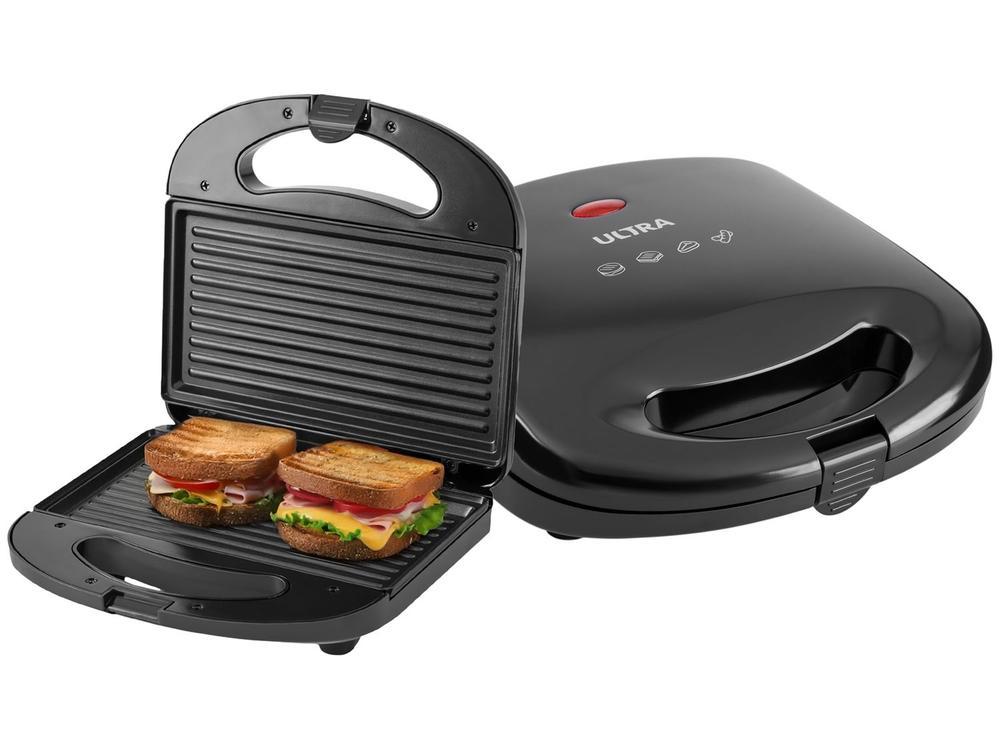 Sanduicheira Grill Ultra S-UT-01 750W Preta - 1