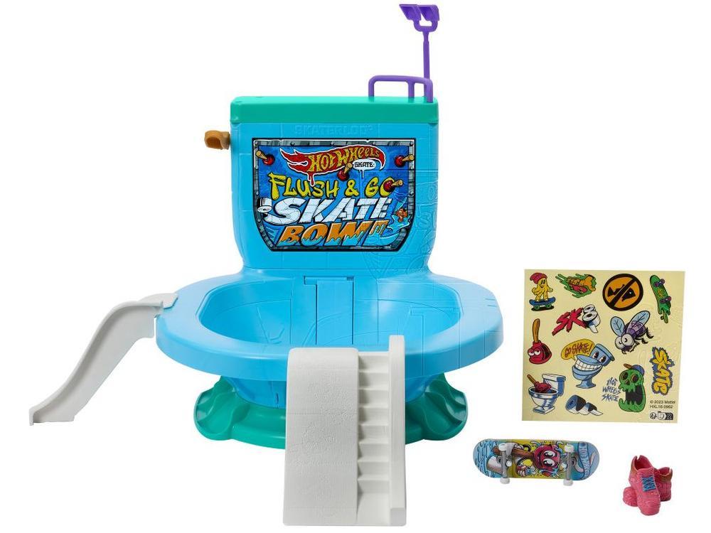 Pista Hot Wheels Skate Set Bowl de Vaso - 1