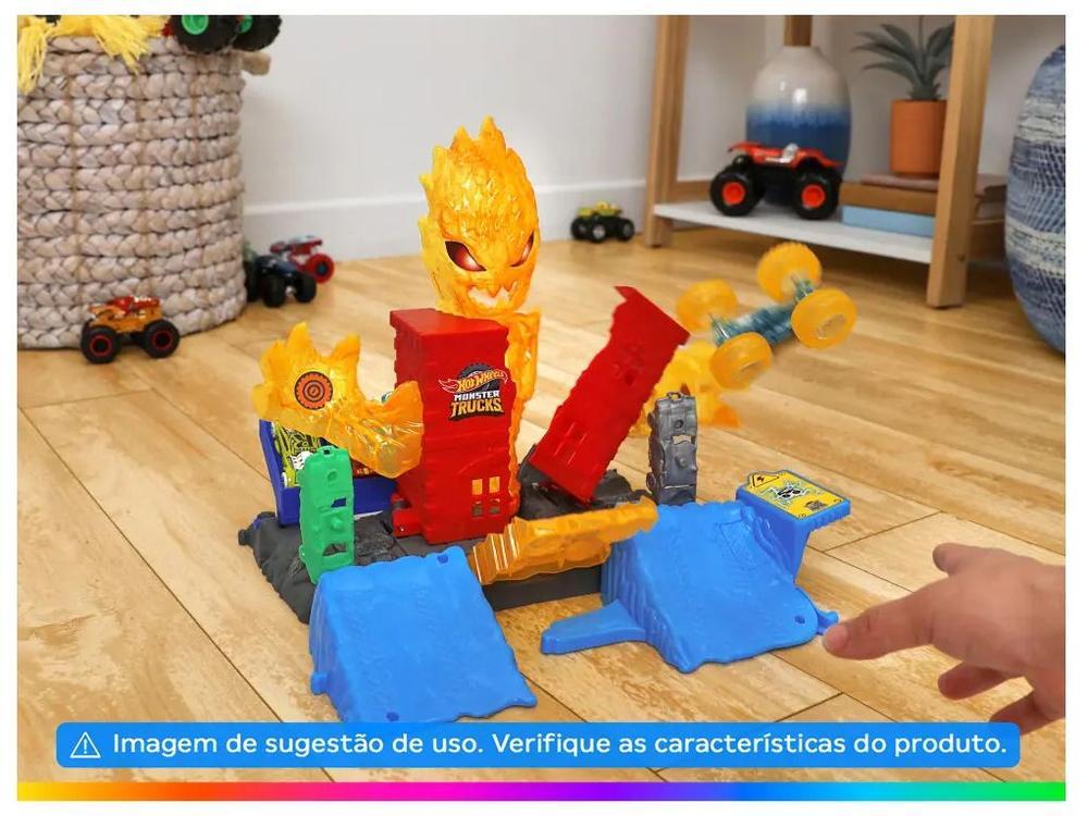 Pista Hot Wheels Monster Trucks Arena Energia  - 2