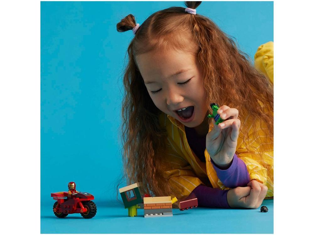 LEGO Super Heroes Homem de Ferro com Motocicleta  - 11