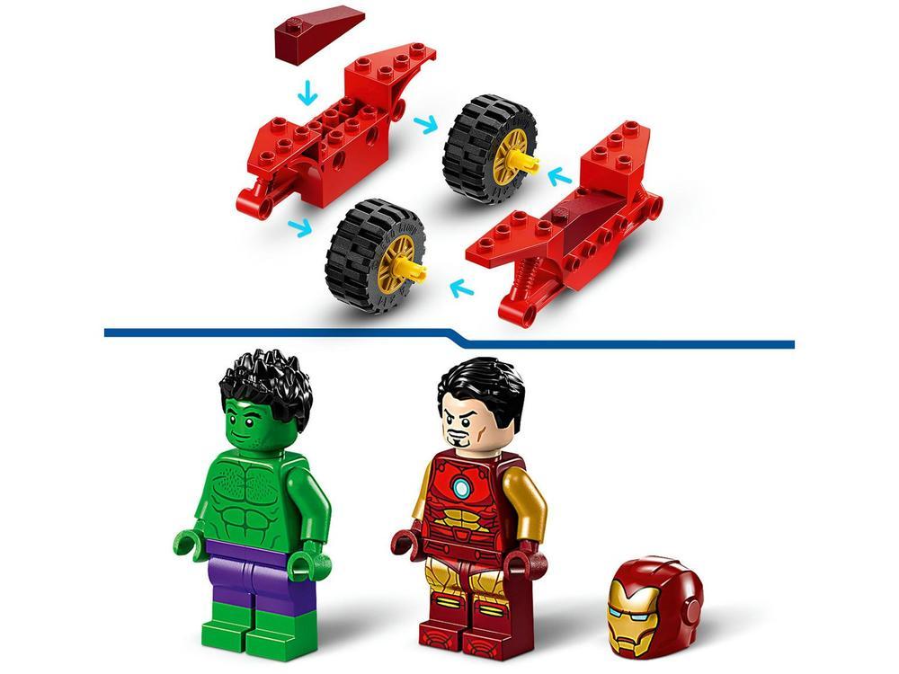 LEGO Super Heroes Homem de Ferro com Motocicleta  - 12