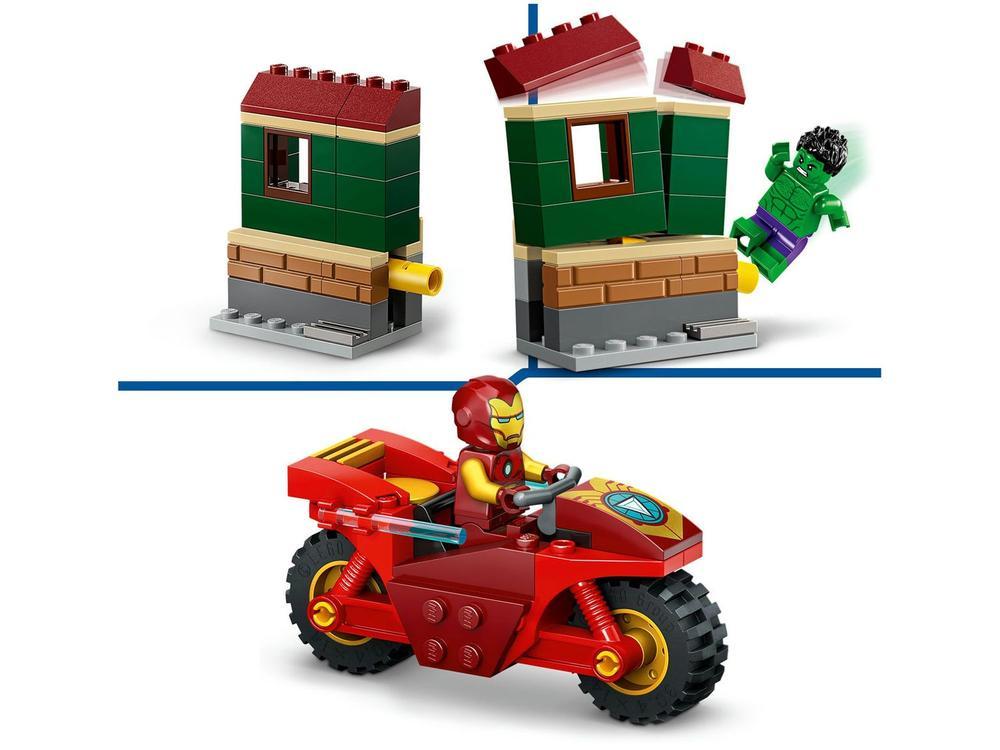 LEGO Super Heroes Homem de Ferro com Motocicleta  - 13