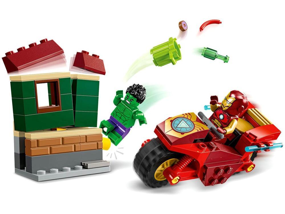 LEGO Super Heroes Homem de Ferro com Motocicleta  - 14