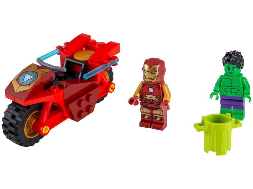 LEGO Super Heroes Homem de Ferro com Motocicleta  - 4