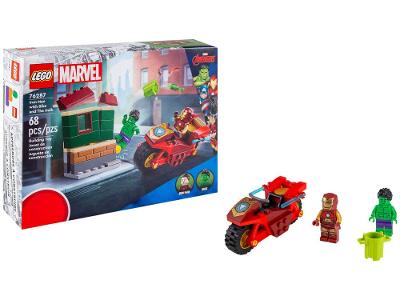LEGO Super Heroes Homem de Ferro com Motocicleta 