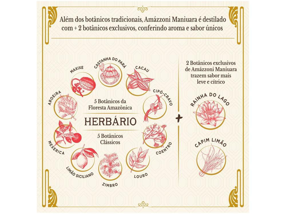 Gin Amázzoni Maniuara Cítrico 750ml - 13