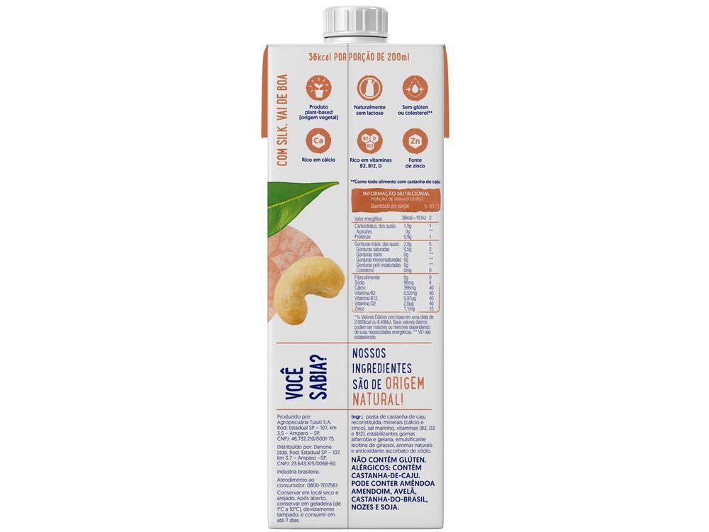 Bebida Vegetal Castanha de Caju Silk sem Açúcares - 6