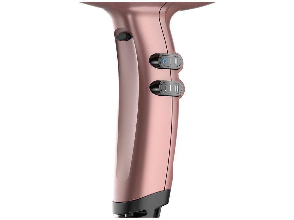 Secador de Cabelo GAMA Italy Rosé 2500W 3 Velocidades Keration 4D - 10