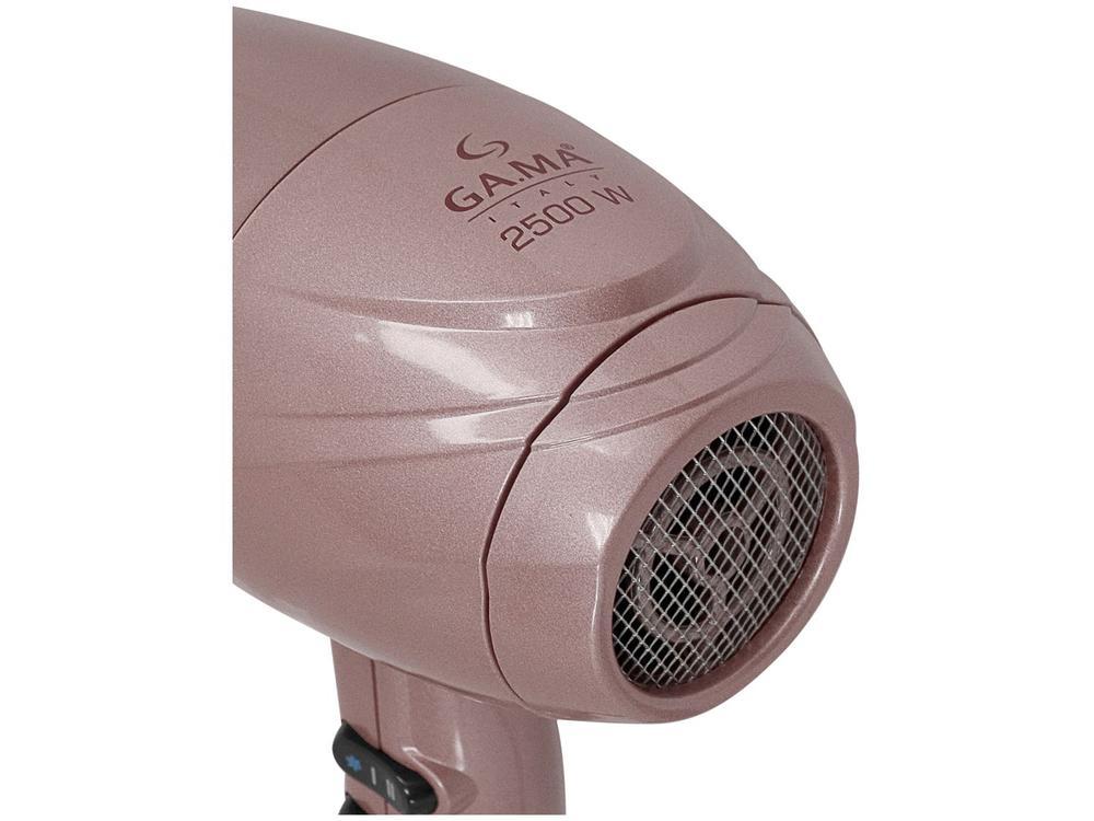 Secador de Cabelo GAMA Italy Rosé 2500W 3 Velocidades Keration 4D - 11