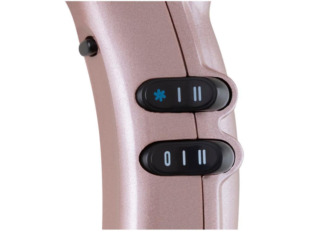 Secador de Cabelo GAMA Italy Rosé 2500W 3 Velocidades Keration 4D - 8
