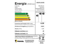 Ventilador de Mesa Mondial Super Turbo VTX-40-Crystal 40cm 8 Pás 3 Velocidades Preto e Azul - 13