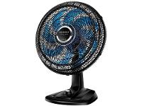 Ventilador de Mesa Mondial Super Turbo VTX-40-Crystal 40cm 8 Pás 3 Velocidades Preto e Azul - 17
