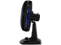 Ventilador de Mesa Mondial Super Turbo VTX-40-Crystal 40cm 8 Pás 3 Velocidades Preto e Azul - 9