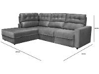 Sofá de Canto 2 Lugares Phormatta Pacific SMP - 5