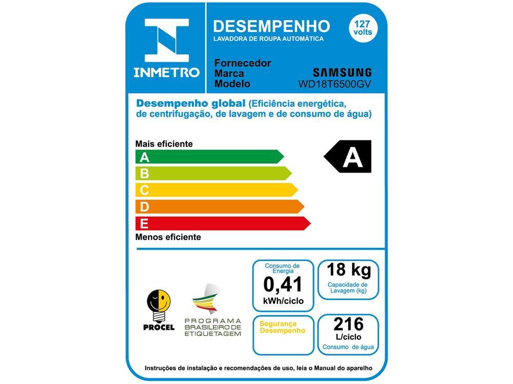 Lava e Seca Samsung 18kg Smart Inteligência - 8