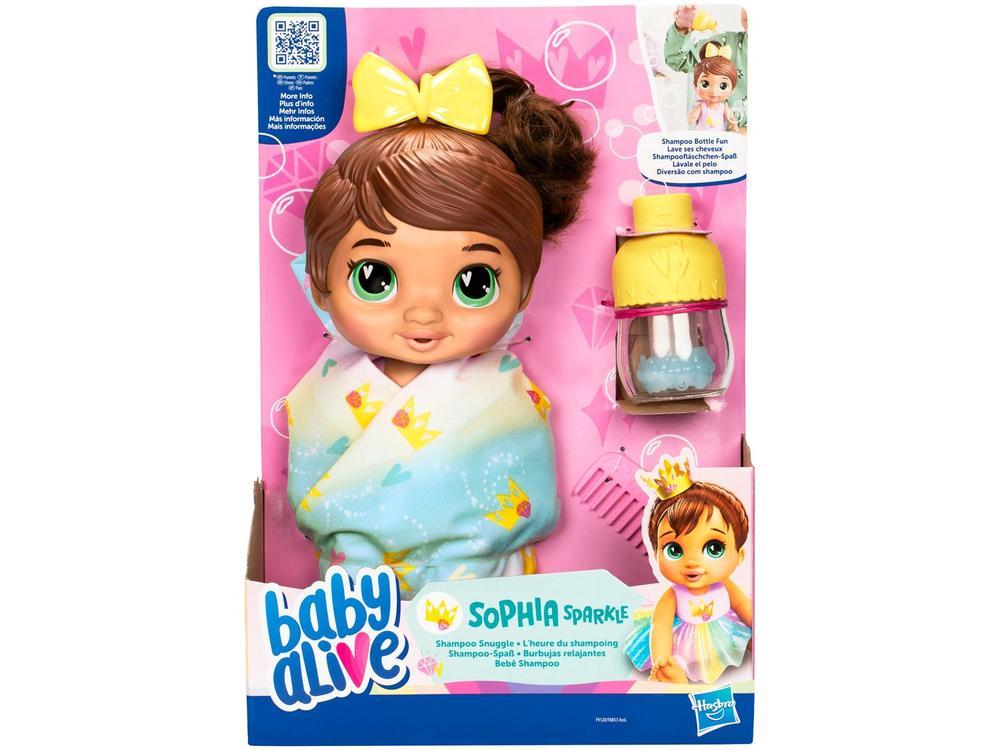 Boneca Baby Alive Harper Hugs Bebê Shampoo - 7