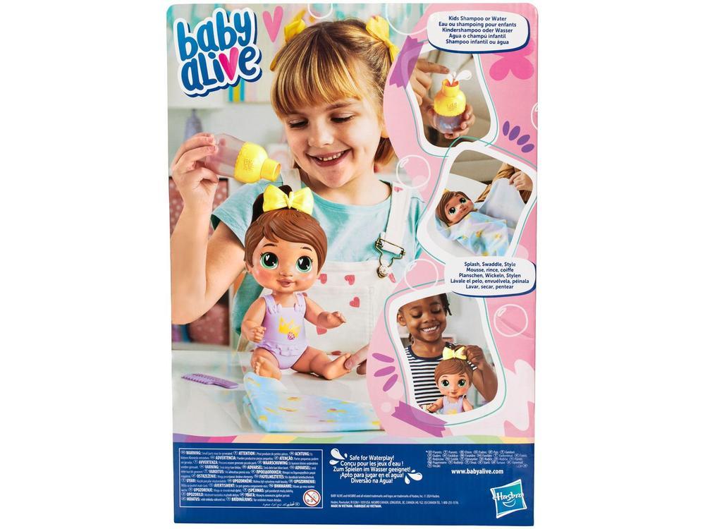 Boneca Baby Alive Harper Hugs Bebê Shampoo - 8
