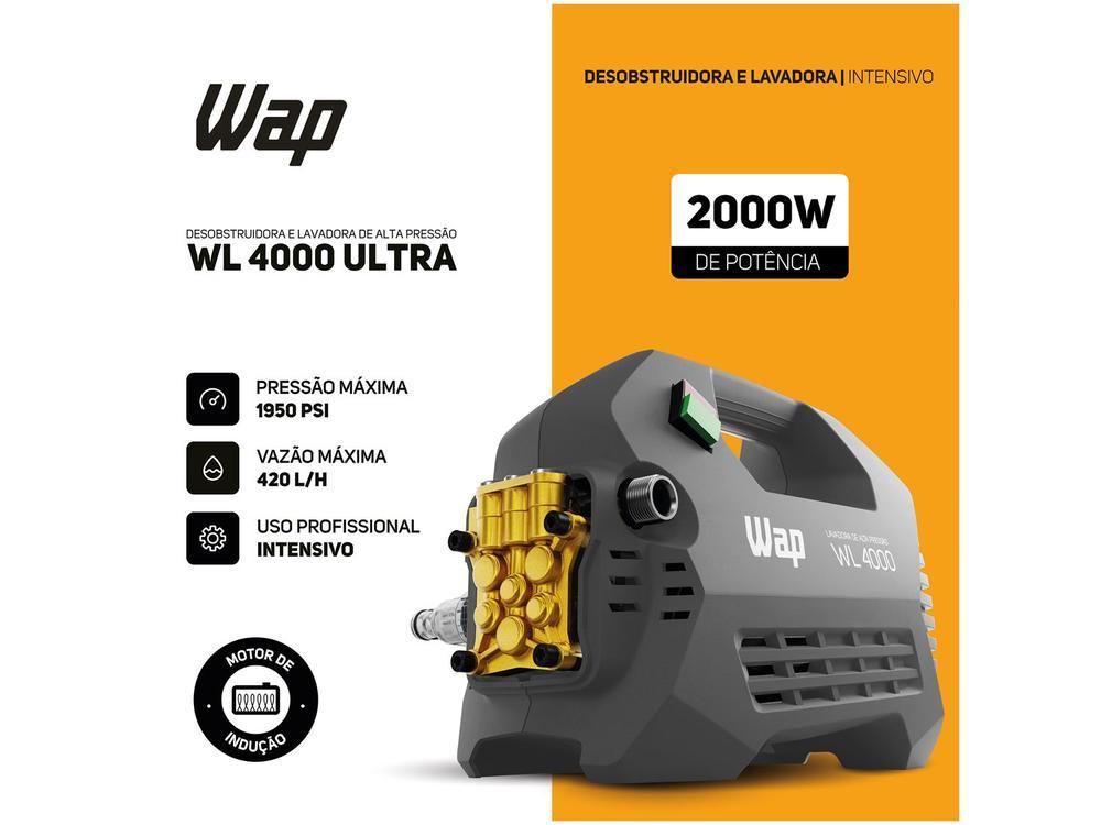 Lavadora de Alta Pressão Profissional Wap Ultra WL4000 - 2