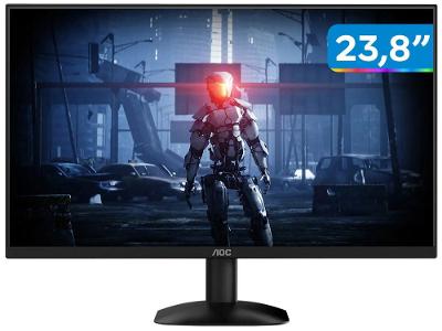 Monitor 23,8" FHD 100Hz 1ms AOC Série B35 24B35HM2 Widescreen HDMI e VGA